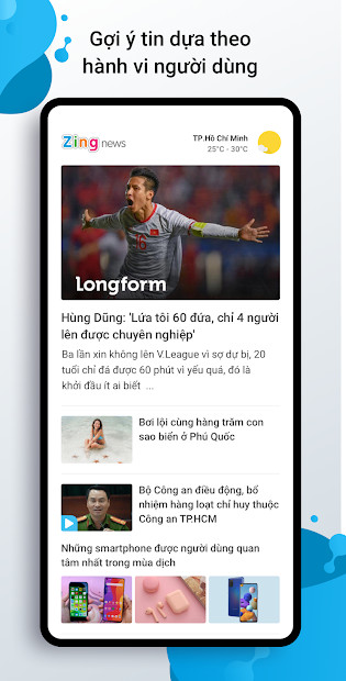 Screenshots Báo ZING.VN: Cập nhật tin tức nóng hổi, mới nhất 24/7