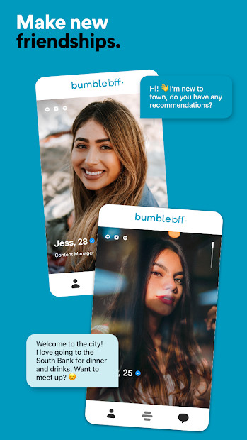 Screenshots Bumble - Ứng dụng kết bạn, hẹn hò nhanh chóng