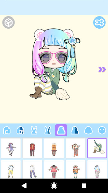 Screenshots Cute Avatar Maker - Tạo ảnh hoạt hình chibi dễ thương