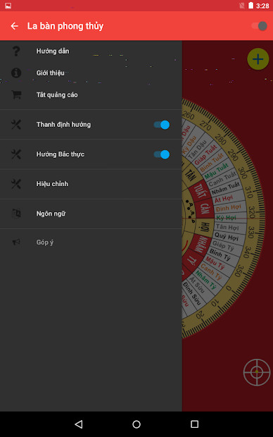 Screenshots La bàn Phong thủy