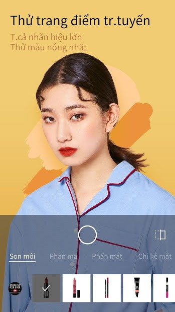 Screenshots MakeupPlus: Ứng dụng chụp ảnh selfie hoàn hảo cho bạn