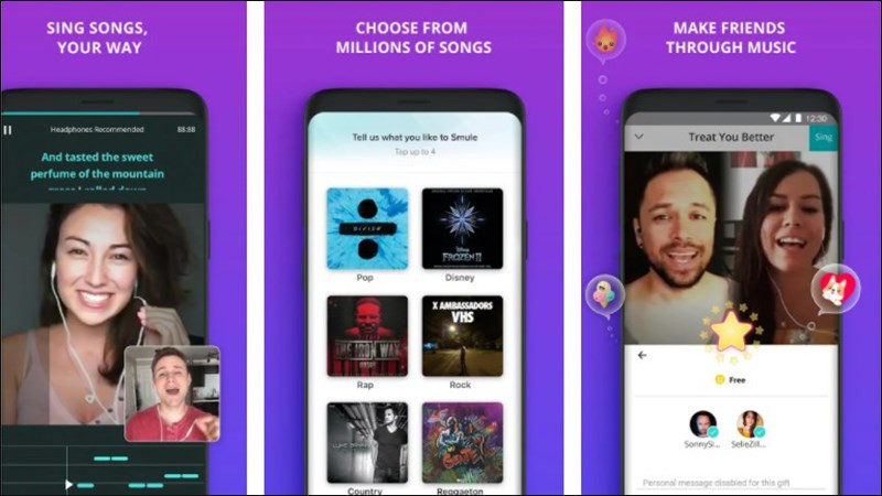 Smule: H&aacute;t Karaoke x&atilde; hội