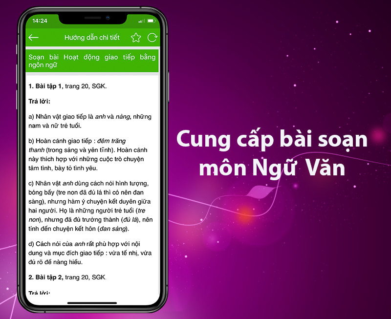 Soạn văn, tóm tắt văn bản, lập dàn ý, giới thiệu một số bài văn mẫu môn Ngữ Văn