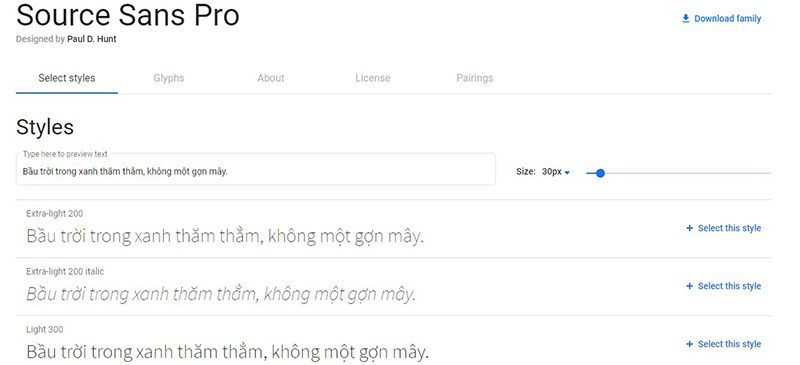 Top Font Chữ Tiếng Việt Đẹp và Miễn Phí trên Google Fonts