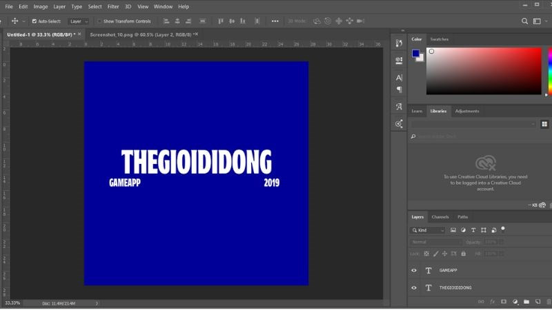  Sử dụng Photoshop để tạo logo Vinamilk 8