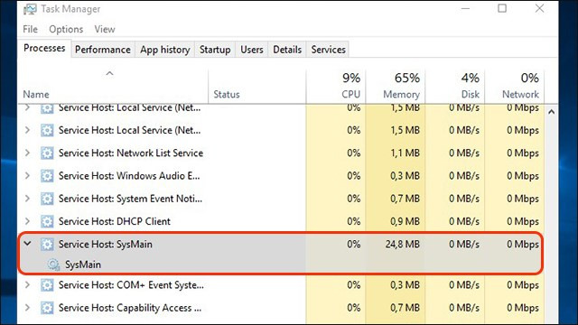 Tối Ưu Hiệu Suất Windows: Tắt/Bật Superfetch (SysMain)