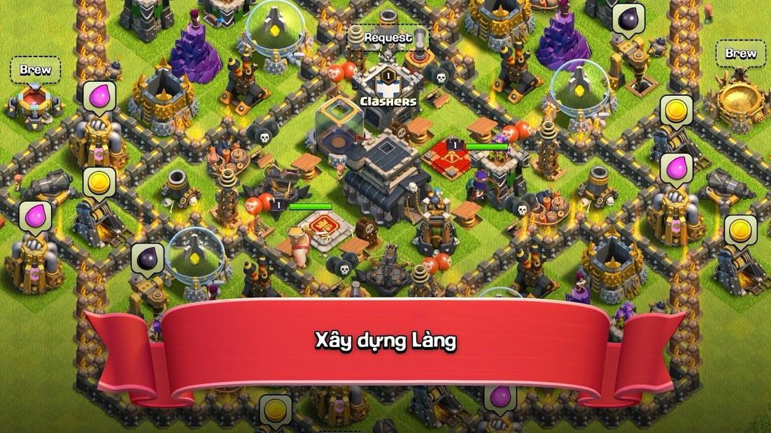 Tấn công trong Clash of Clans