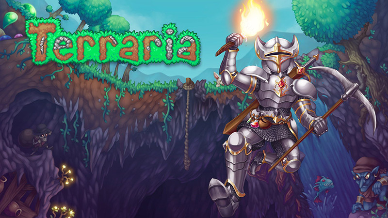 Terraria có hơn 400 loại vũ khí, cùng nhiều trang bị đặc biệt