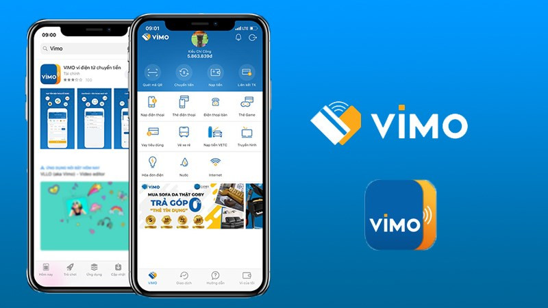 Thanh toán online với ví Vimo