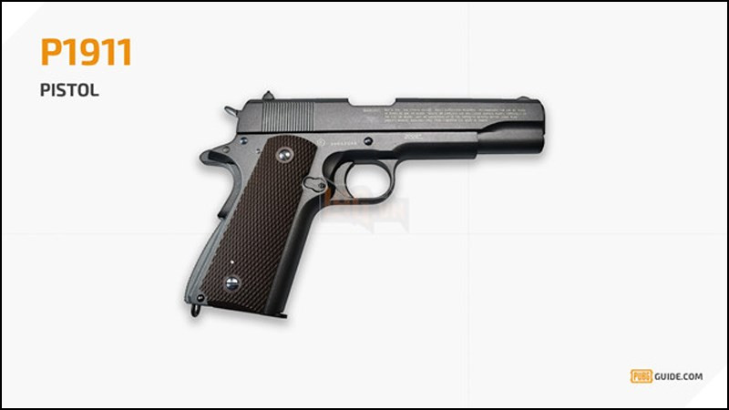 Thông số súng P1911