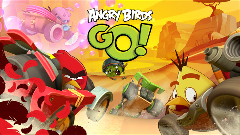 Đua xe cùng Angry Birds Go!: Thế giới chim giận dữ 3D đầy tốc độ