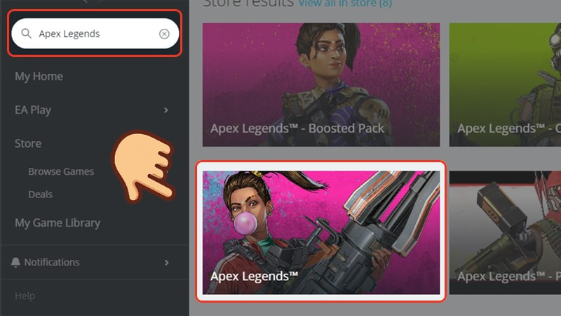 Tìm kiếm Apex Legends