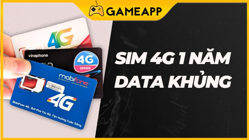 Tổng hợp sim 4G trọn gói 1 năm Viettel