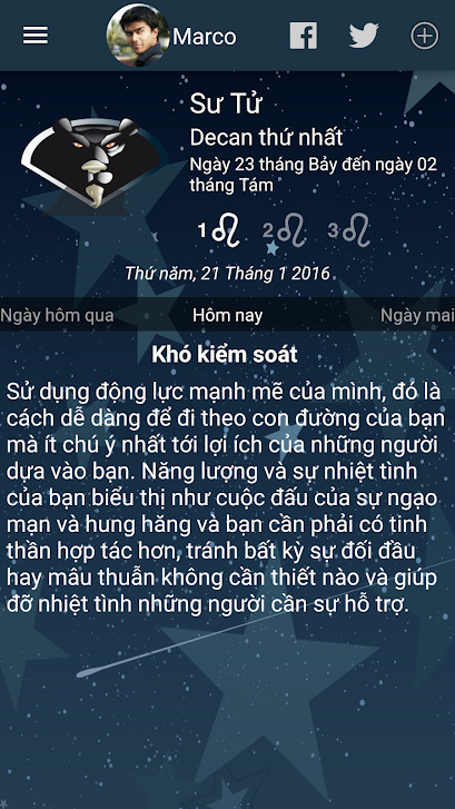 tử vi của tôi