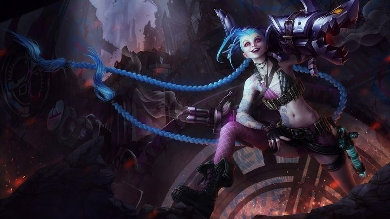 Tướng Jinx sẽ xuất hiện trong tựa game Fornite