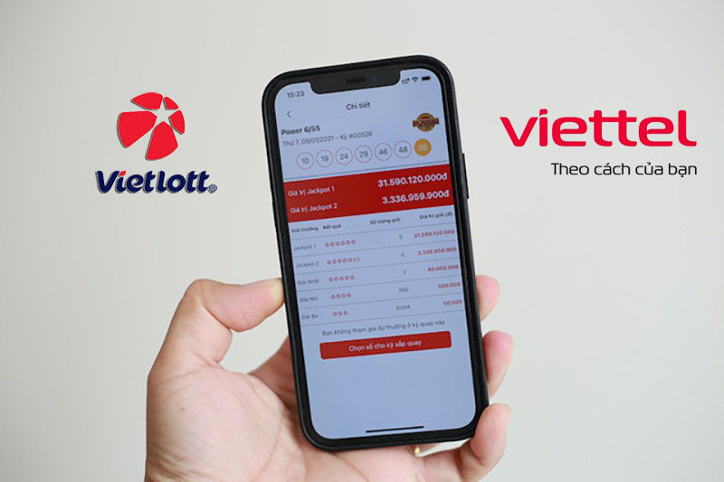 Ứng dụng mua vé Vietlott