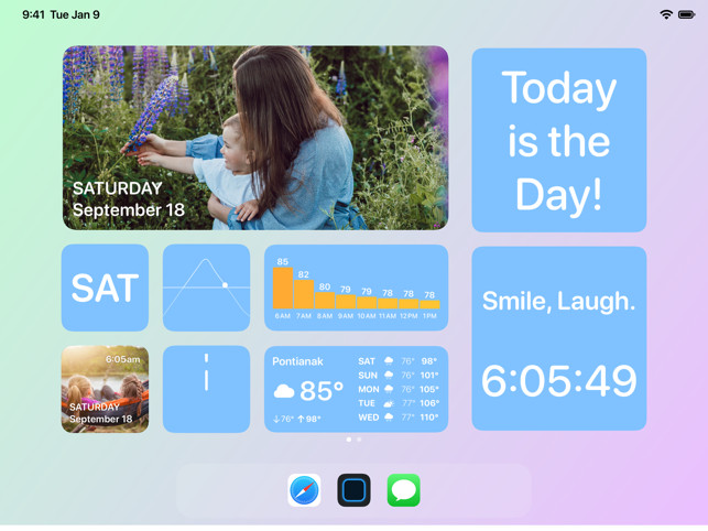 Widgetsmith: Thiết lập Widget