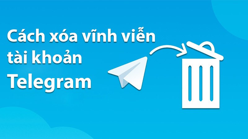 Xóa tài khoản Telegram