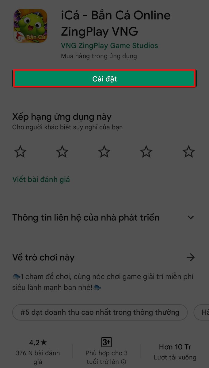 Hướng dẫn nạp thẻ, nạp vàng iCá (ZingPlay) chi tiết và an toàn nhất 2023