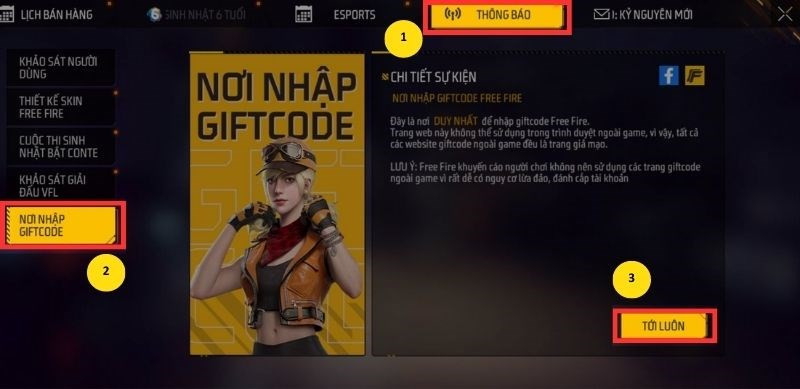 Hướng Dẫn Săn Code Free Fire (FF) Mới Nhất Và Cách Nhập Code Chi Tiết