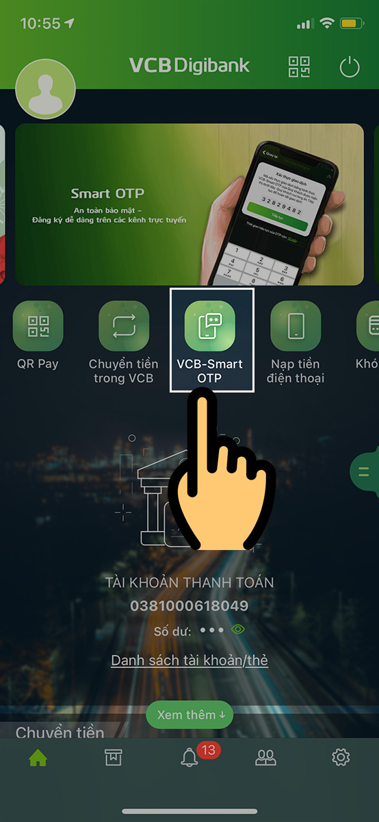 Hướng Dẫn Kích Hoạt và Sử Dụng Vietcombank Smart OTP An Toàn, Hiệu Quả