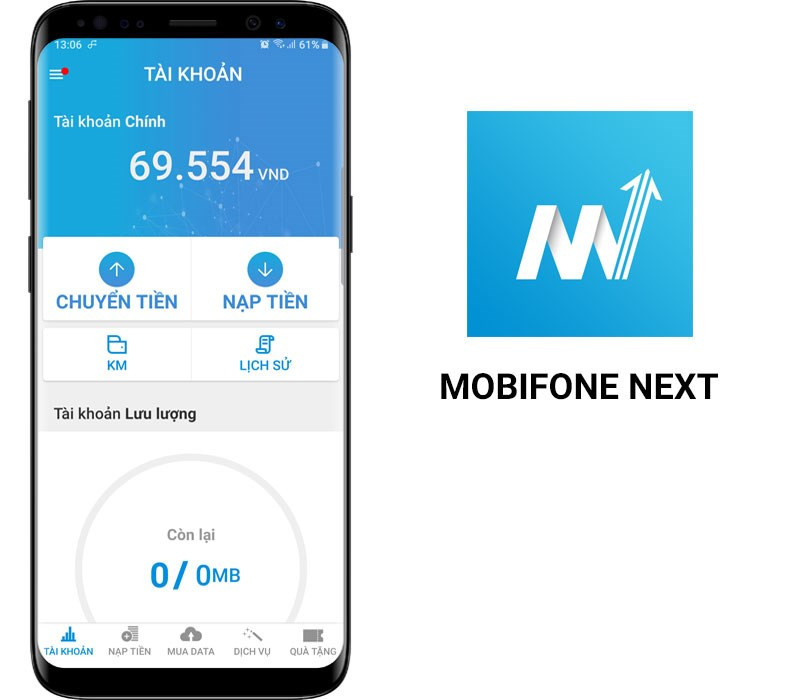 MobiFone Next: Ứng dụng quản lý tài khoản MobiFone toàn diện