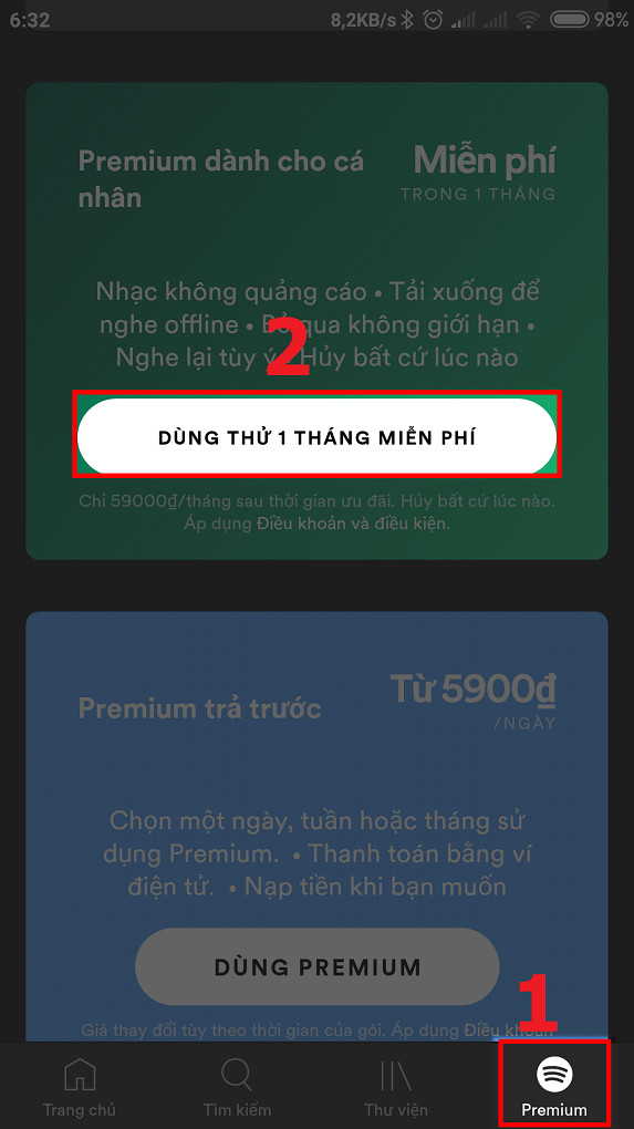 Hướng Dẫn Đăng Ký và Hủy Spotify Premium Miễn Phí 30 Ngày