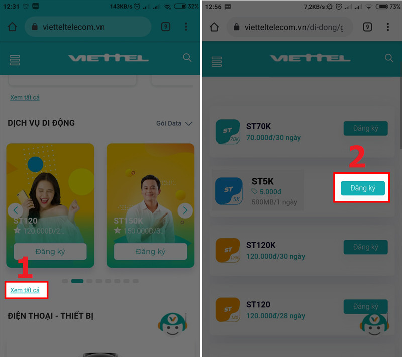 Đăng ký gói cước 4G Viettel ST5K 1 ngày chỉ 5k: Cực dễ, cực nhanh!