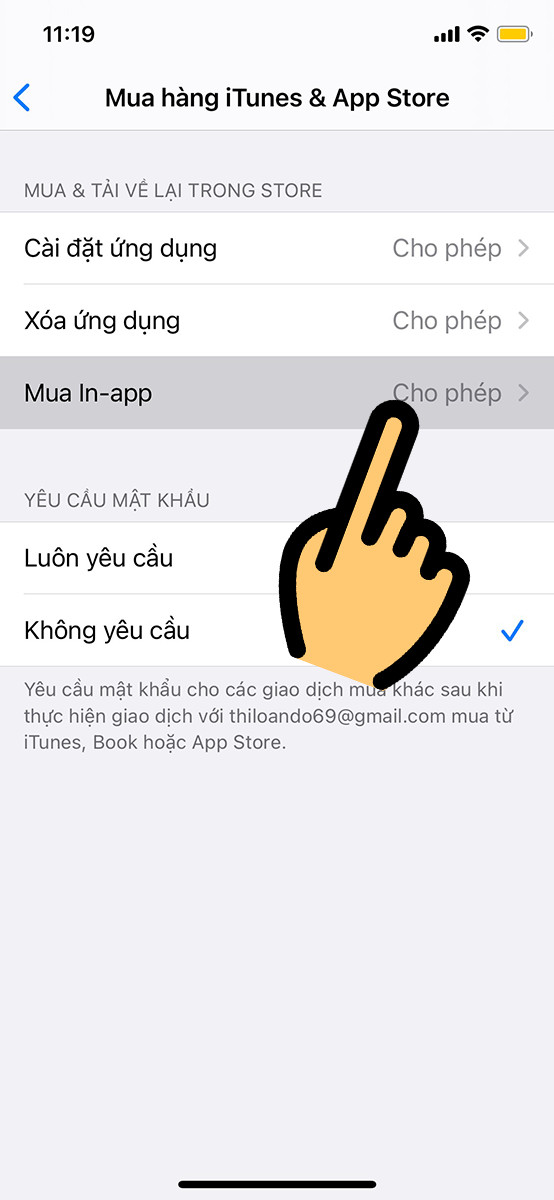 Hướng Dẫn Bật/Tắt Mua Hàng Trong Ứng Dụng (In-App Purchase) Trên iPhone