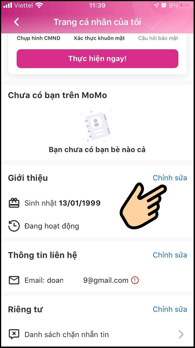 Hướng Dẫn Đổi Tên Ví MoMo Nhanh Chóng, Đơn Giản