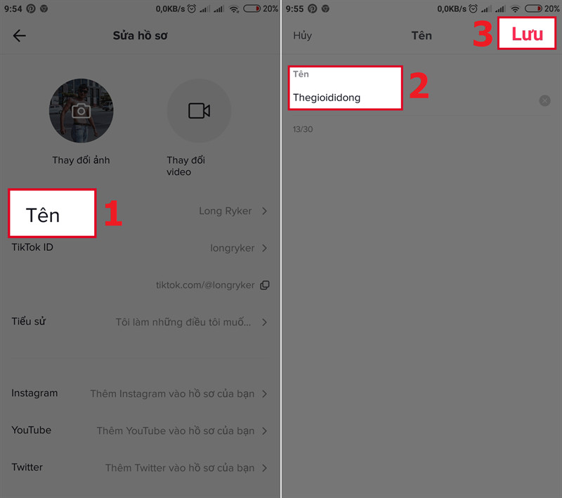 Hướng Dẫn Đổi Tên Và ID TikTok Trên Điện Thoại, Máy Tính Chi Tiết Nhất 2023