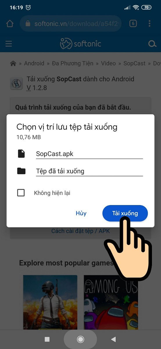 Hướng Dẫn Tải và Cài Đặt SopCast Xem Bóng Đá Miễn Phí Trên Android