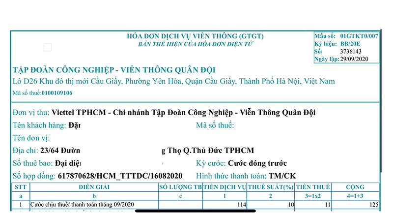 Hướng Dẫn Chi Tiết Cách Tra Cứu Hóa Đơn Internet Viettel Online