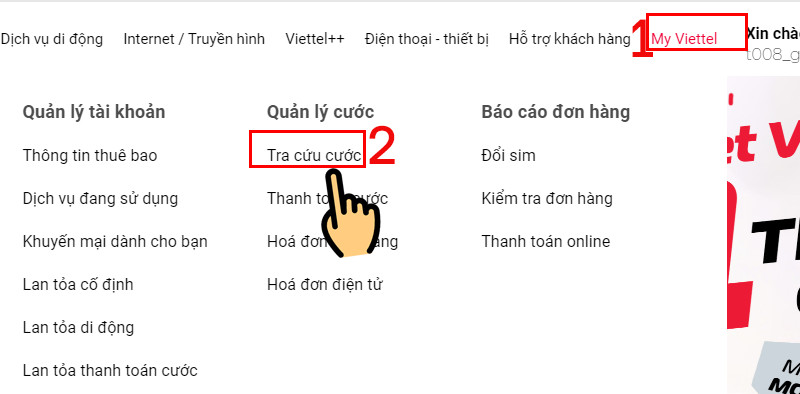 Hướng Dẫn Chi Tiết Cách Tra Cứu Hóa Đơn Internet Viettel Online