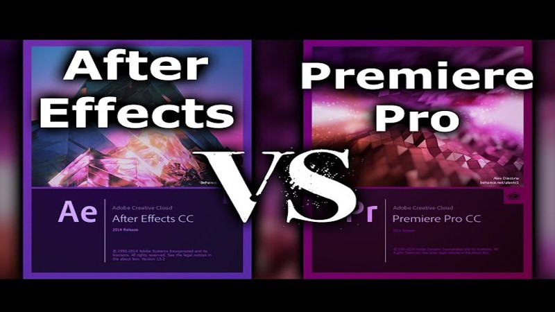 Adobe Premiere và Adobe After Effect