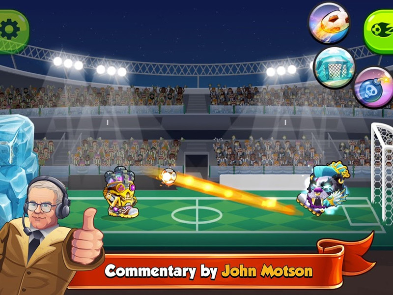 alt text: Giao diện game Head Ball 2