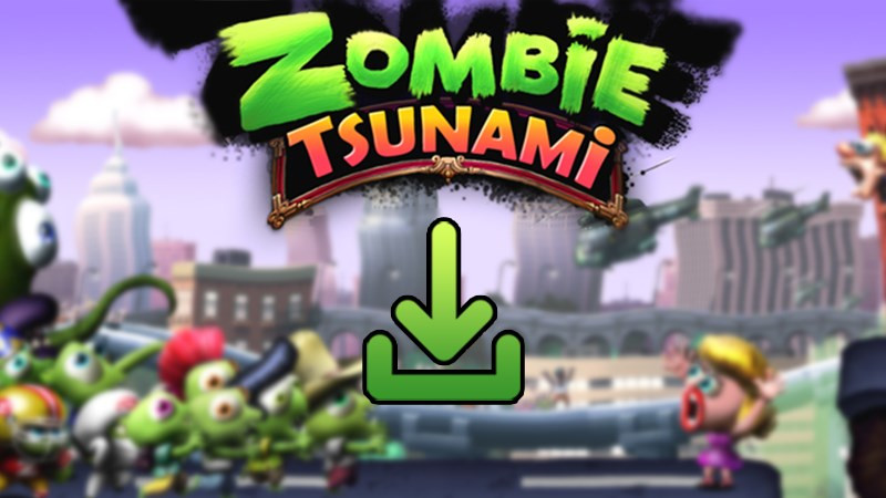 alt text: Hình ảnh game Zombie Tsunami trên PC