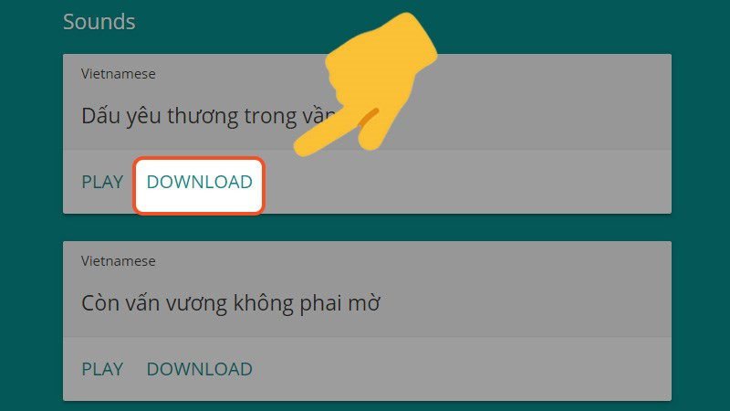 alt text: Tải file âm thanh từ Sound of Text