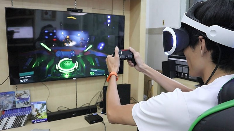 alt: Trải nghiệm VR trên Playstation