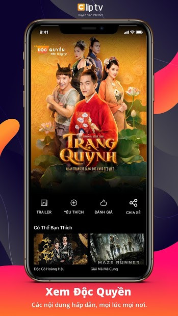 Ảnh chụp màn hình Clip TV