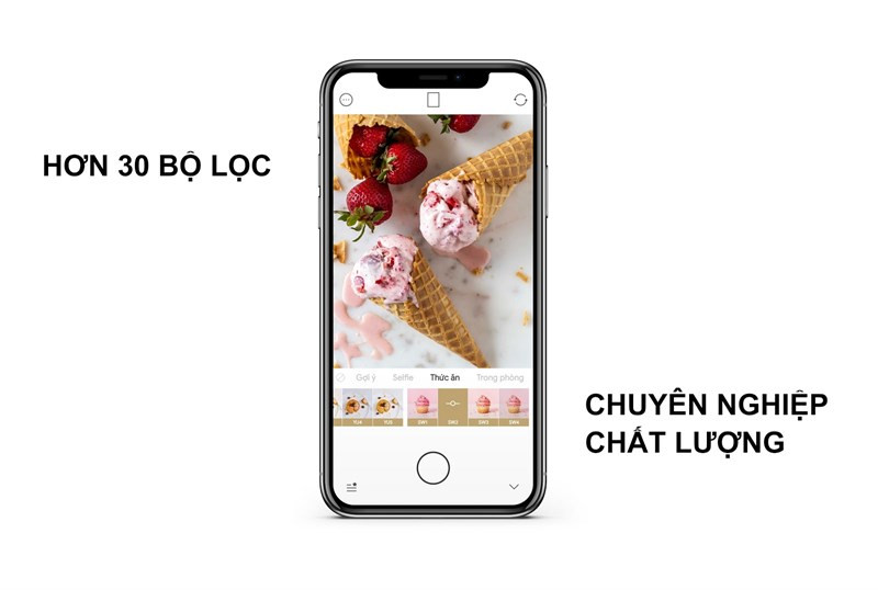 Bộ lọc màu đa dạng