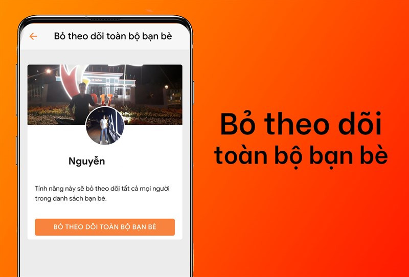 bỏ theo d&otilde;i to&agrave;n bộ bạn b&egrave;