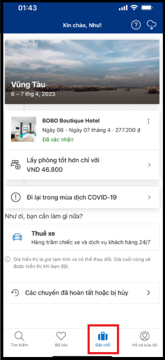 Hướng dẫn hủy đặt phòng trên Booking.com nhanh chóng và dễ dàng