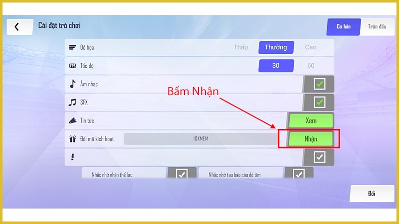 Bước 3: Nhận quà