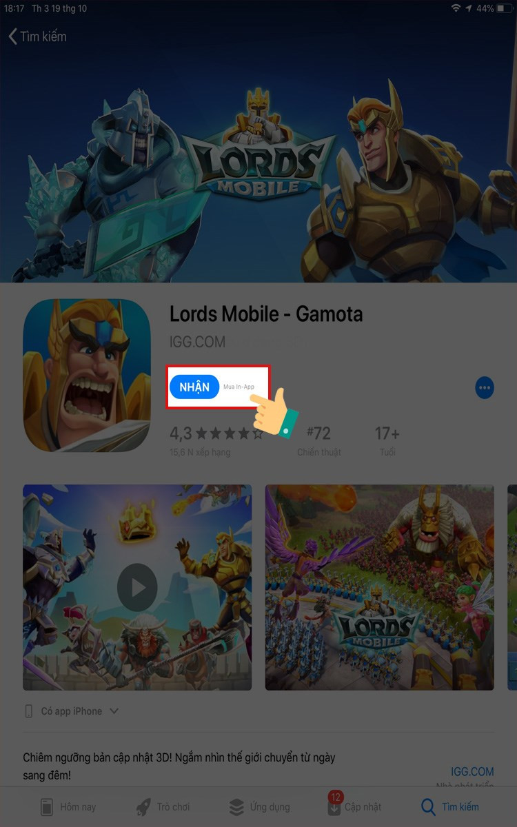 Hướng Dẫn Tải Và Chơi Lords Mobile Trên PC, Android Và iOS