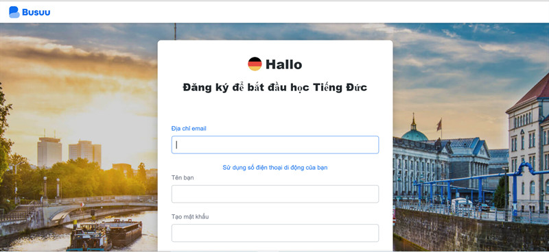 Busuu: Học tiếng Đức online cho người mới bắt đầu