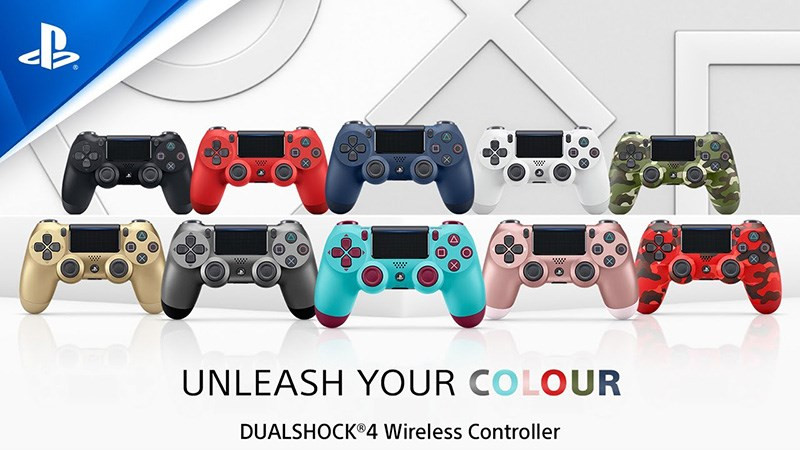 Các màu sắc khác của tay cầm Sony Dualshock 4