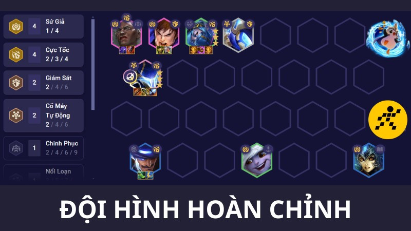 Cách chơi đội hình Cực Tốc ĐTCL Mùa 13 Hoàn Chỉnh