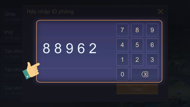 Hướng Dẫn Tạo Phòng, Tìm và Nhập ID Liên Quân Mobile Dễ Dàng