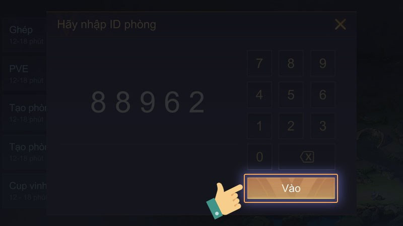 Hướng Dẫn Tạo Phòng, Tìm và Nhập ID Liên Quân Mobile Dễ Dàng